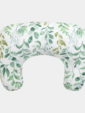 Boppy Nursing Pillow in Green Sage Leaves